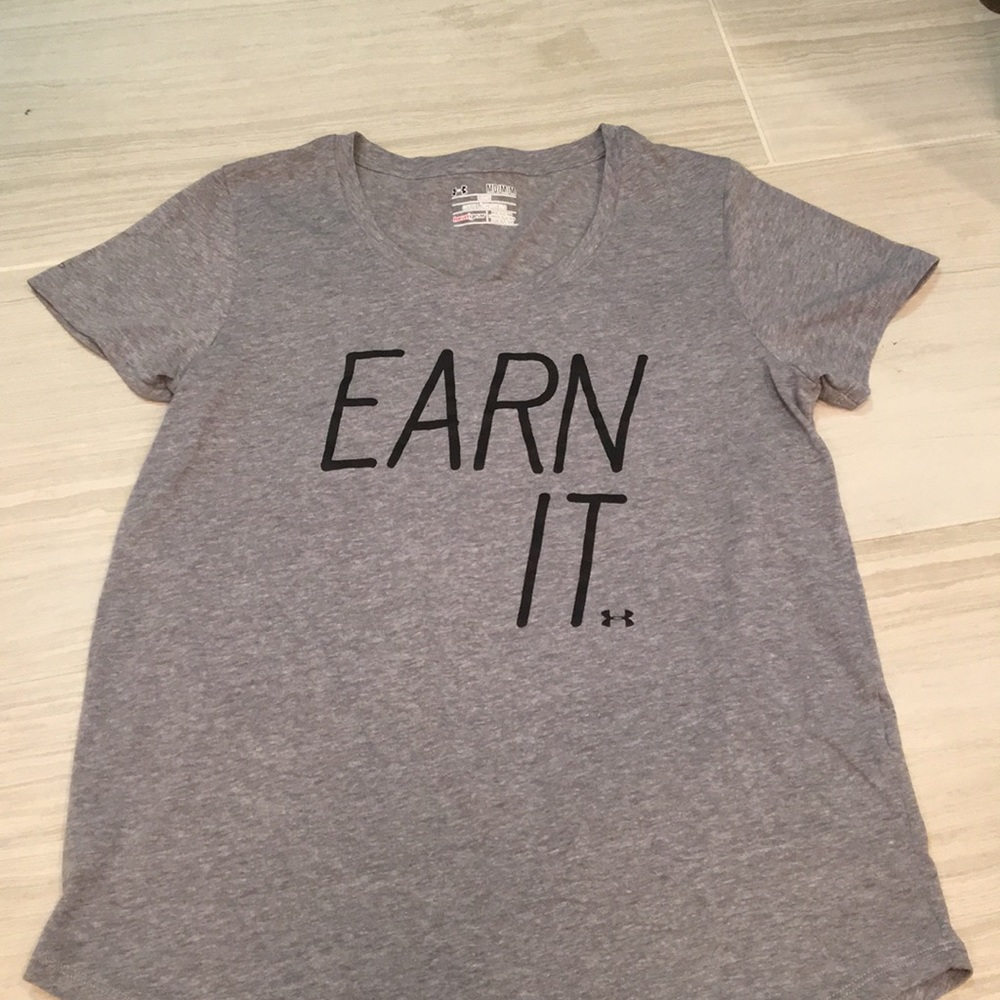 Under Armour tee- great condition- worn once